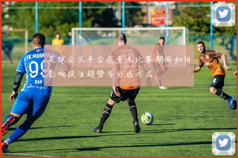 足球合买平台在重大比赛期间如何影响投注趋势与分成方式